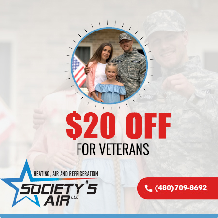 $20 off for Veterans